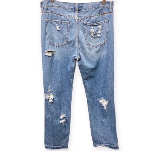 KanCan 29 (US 11) High Rise Ripped Boyfriend Jeans Exclusively For Maurices - Picture 3 of 14